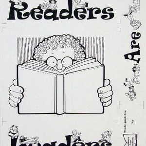 Readers are Leaders Fabric Panel