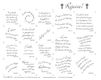 Rejoice! Fabric Panel and Quilt Pattern