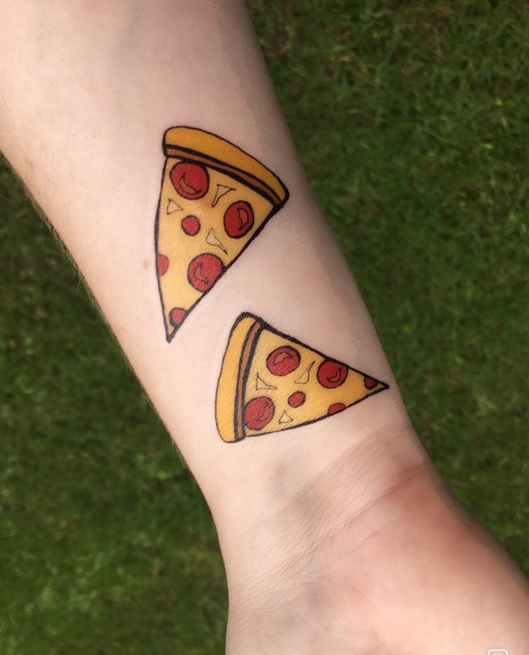 20 Delicious Pizza Tattoo Designs You Will Love