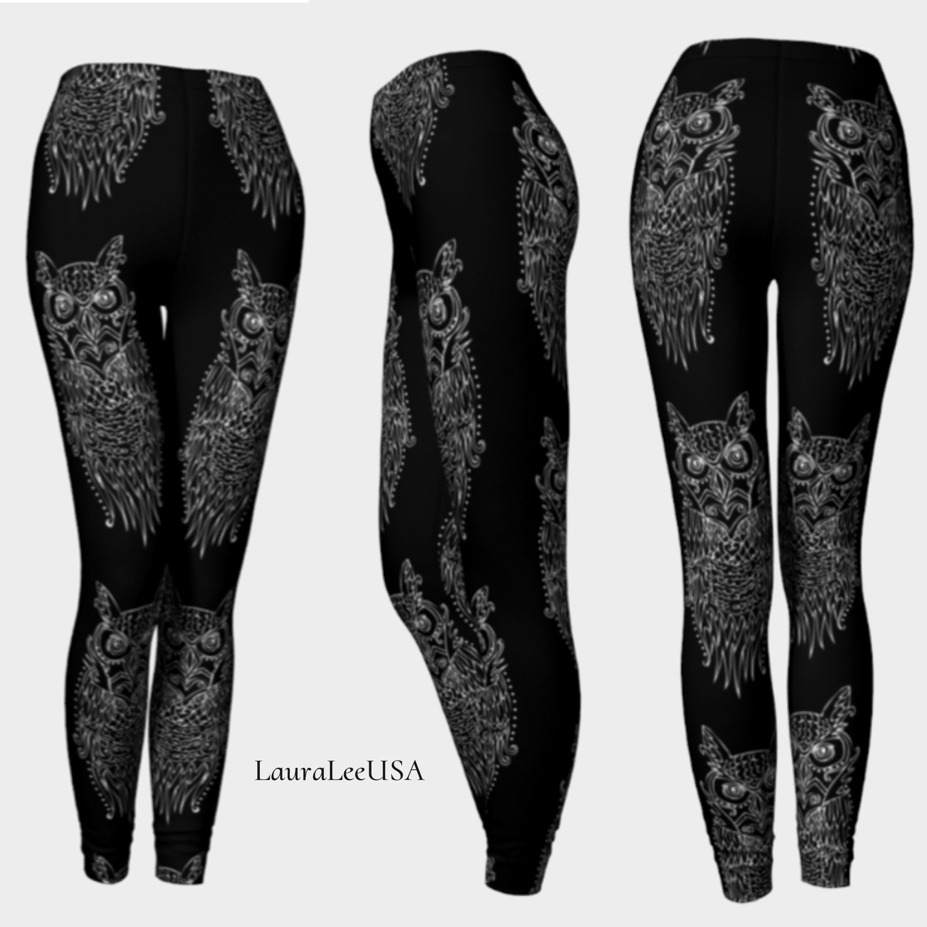 Night Owl Fitness Leggings or Capris &bull; LauraLeeUSA