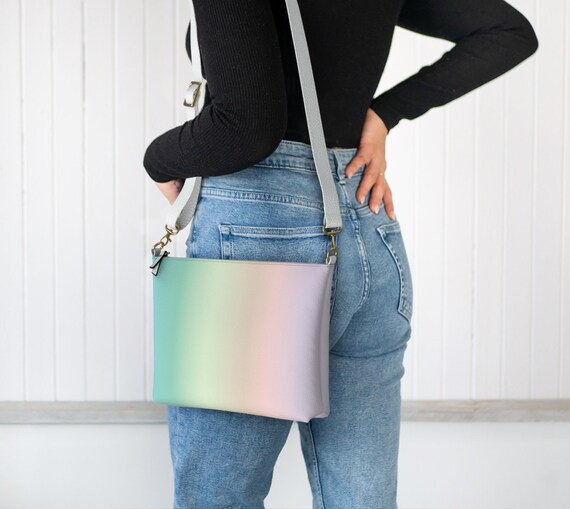 Rainbow crossbody shop