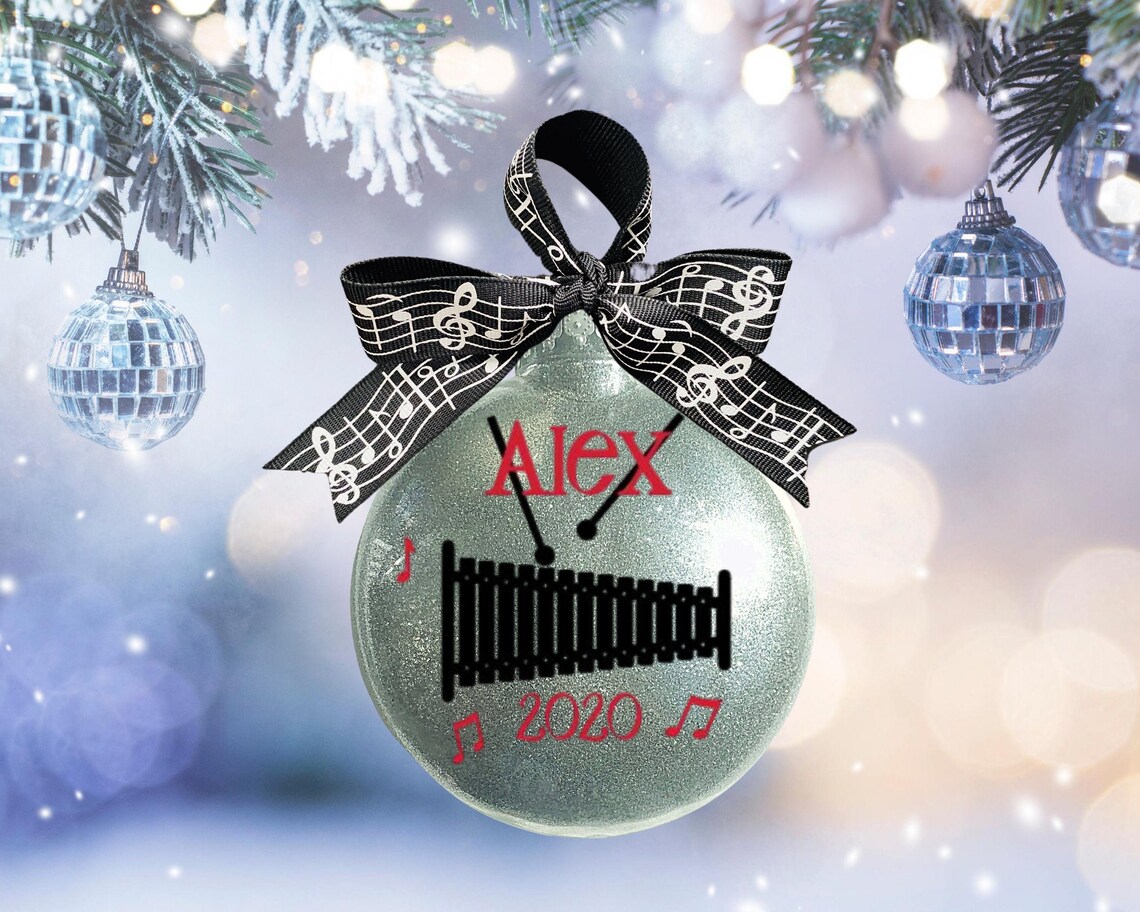 Musical Instrument Ornament/Xylophone Player Christmas Etsy