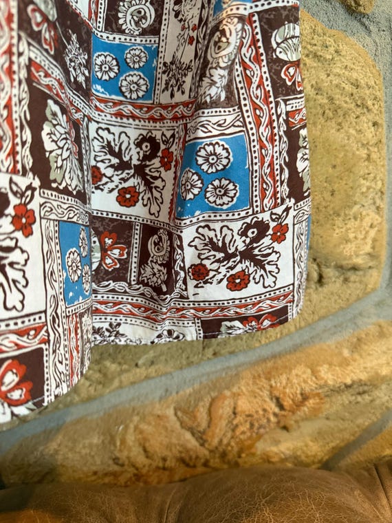 Gitman Bros Vintage Camp Collar Pattern Shirt - S… - image 8