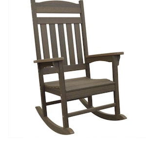 All-Weather Outdoor Sustainable Patio Rocking Chair.  Built to last!