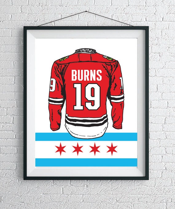 blackhawks jersey frame