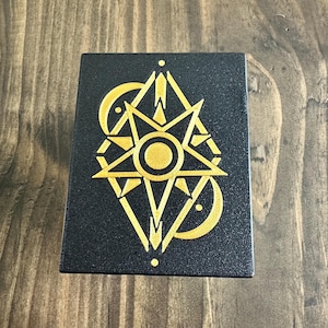 Dark Plains Kommandant Schaukasten Deck Box mit Thekenstaufach