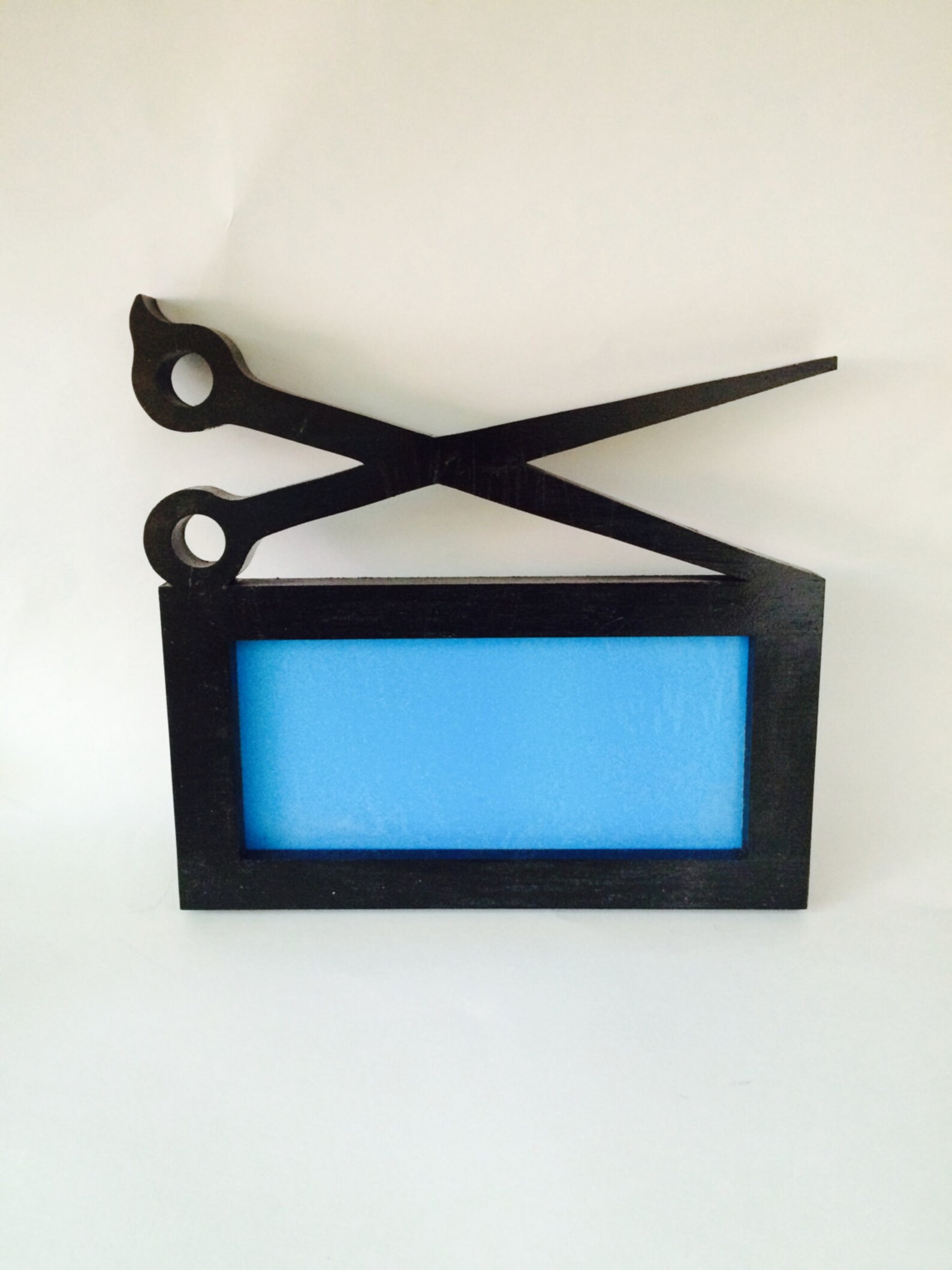 Cosmetology License Scissor Frame Etsy