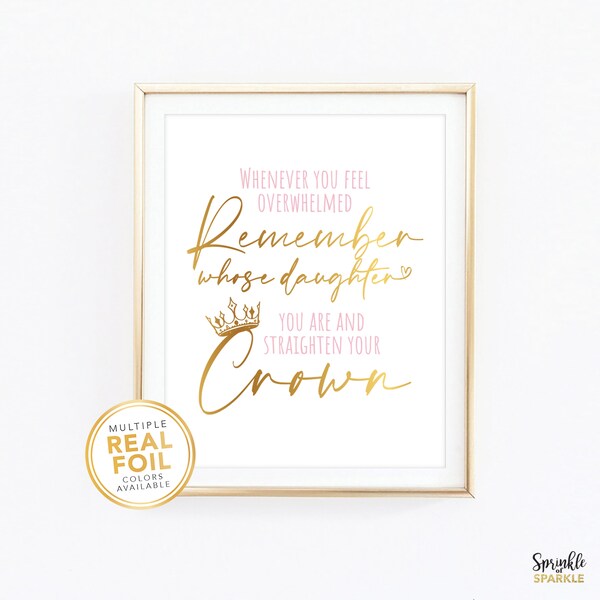 Portachiavi Ispirazionale In Acciaio Inox Con Incisione 'Whose Daughter You Are And Straighten Your Crown', Regalo Per Figlia E Laurea