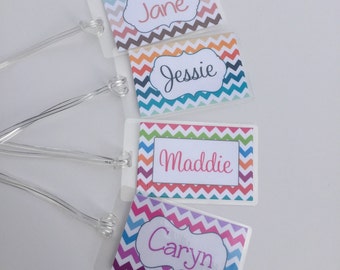 personalized bag tag etsy