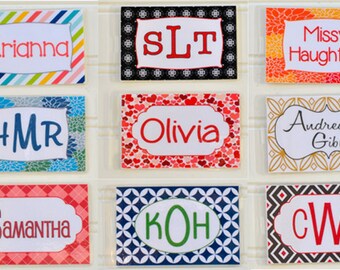 personalized bag tag etsy