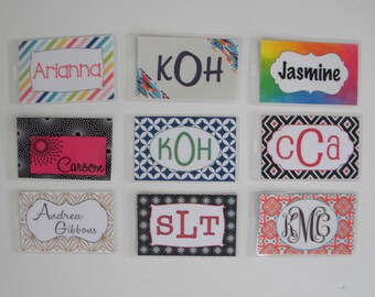 personalized bag tag etsy