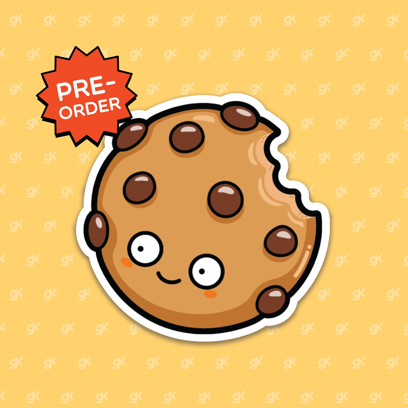 PRE ORDER NEW Chocolate Chip Cookie Sticker or / Etsy