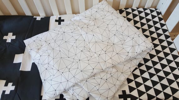 Constellation Star Map Toddler Bed Duvet Cover Monochrome - Black And White Toddler Bedding Constellation Star Map Toddler Bed Duvet Cover Monochrome - Black And White Toddler Bedding