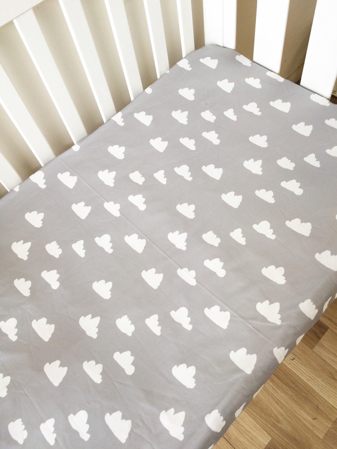 Cloud Baby Bedding Fitted Cot Sheet/ Fitted Crib Sheet for Etsy