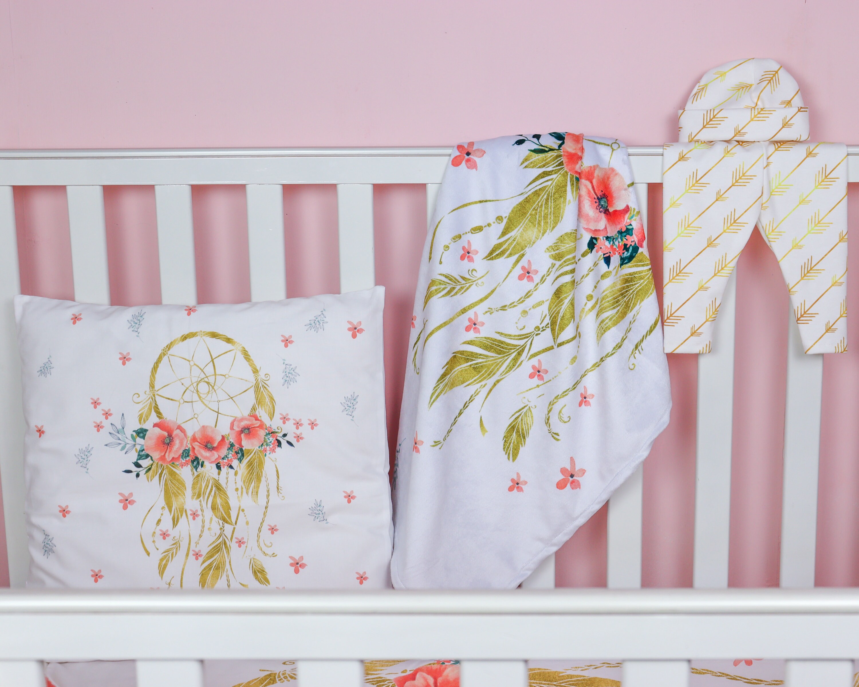 Dream catcher cot set deals