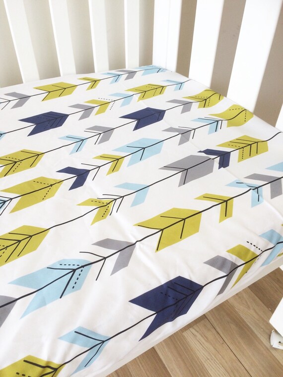 mustard crib bedding