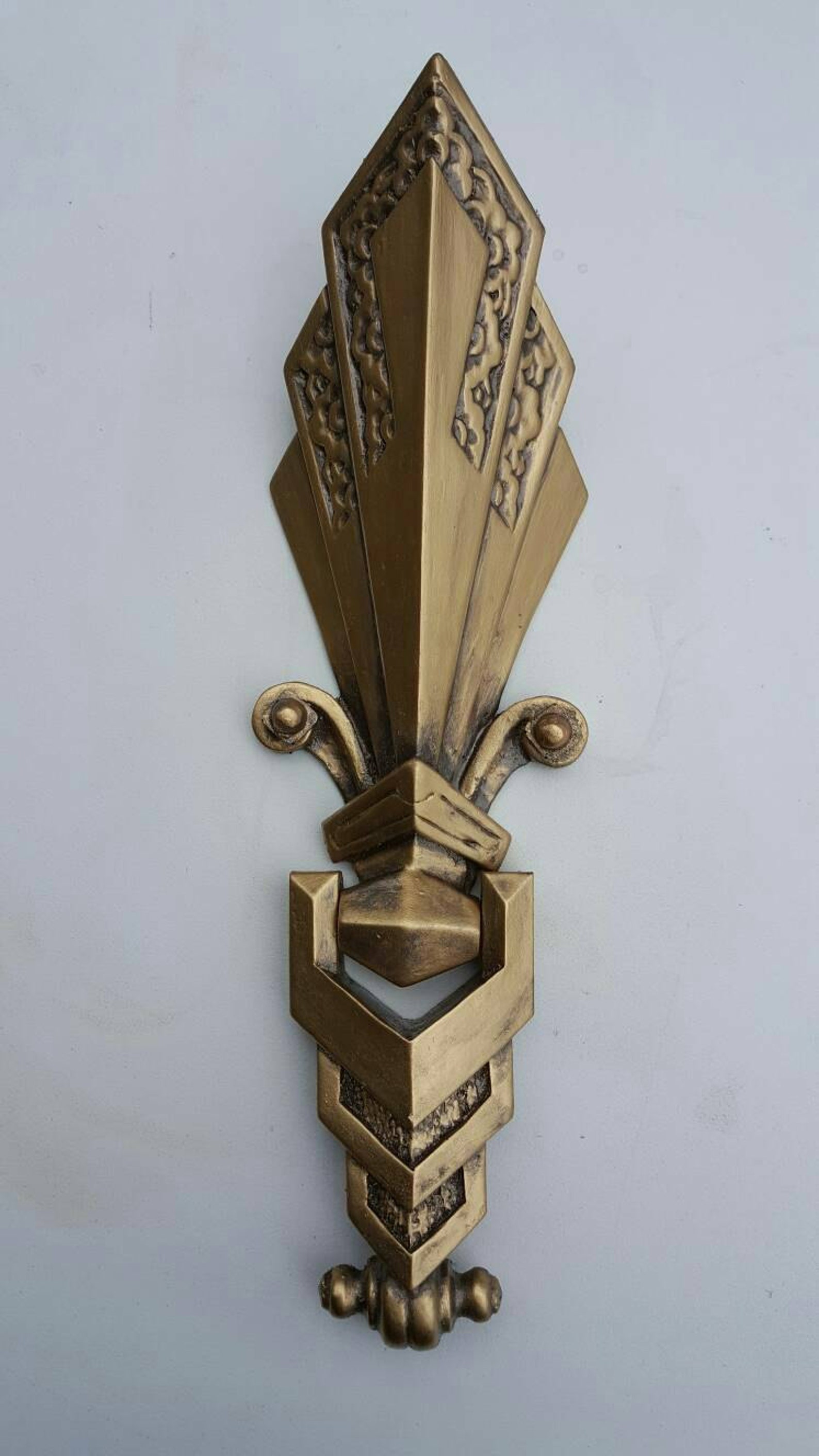 Art Deco Door Knocker Etsy