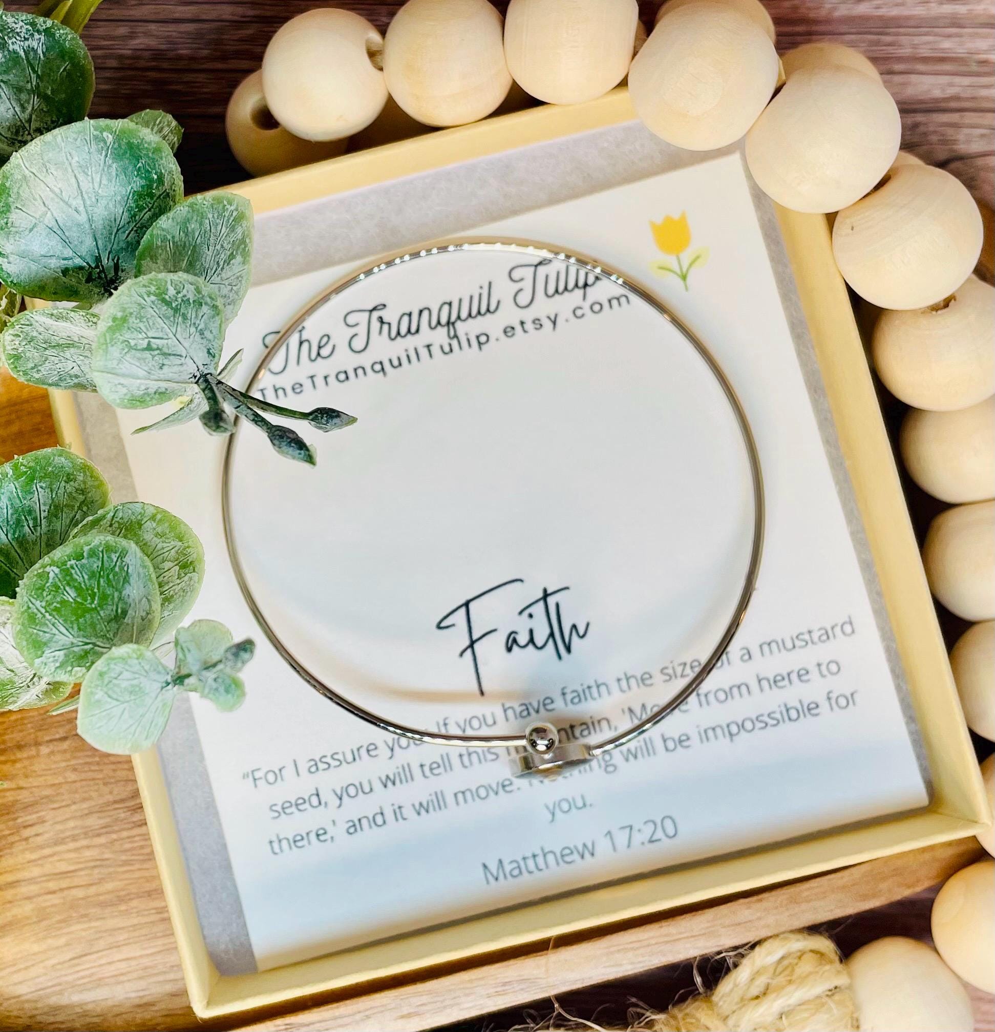Faith of a Mustard Seed Bracelet - Move Mountains - Bracelet With ...