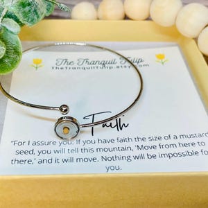 Faith of a Mustard Seed Bracelet - Move Mountains - Bracelet With ...