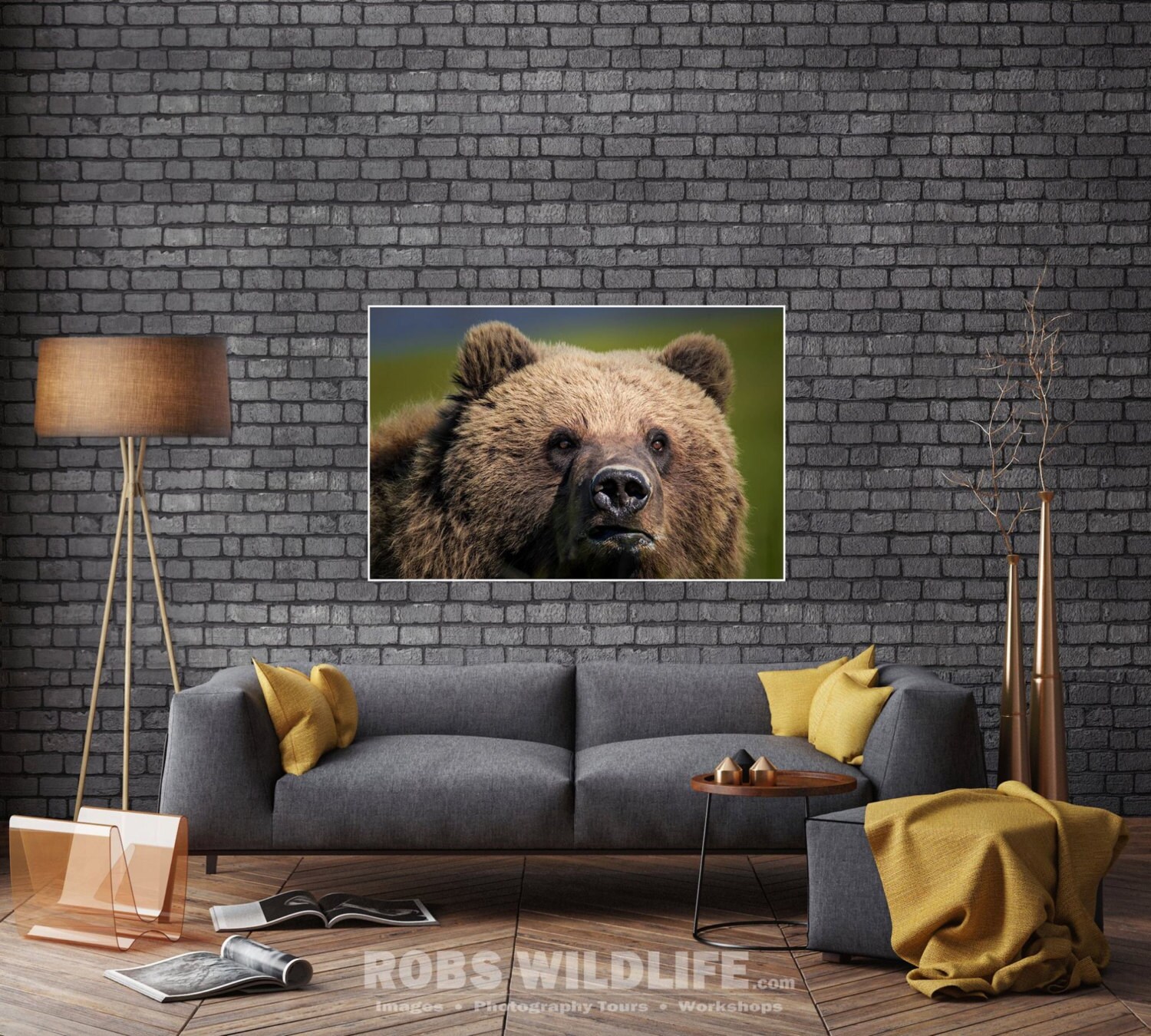 Brown Grizzly Bear Print Wildlife Photography Bear Fine Art - Etsy