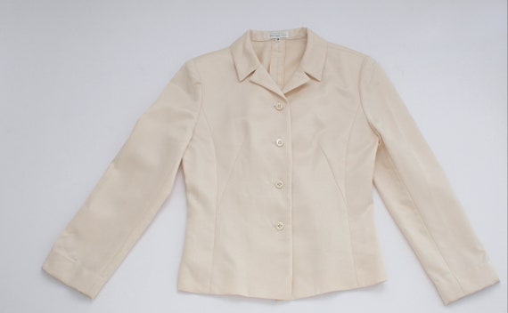 Balenciaga cream jacket | vintage Balenciaga jacke