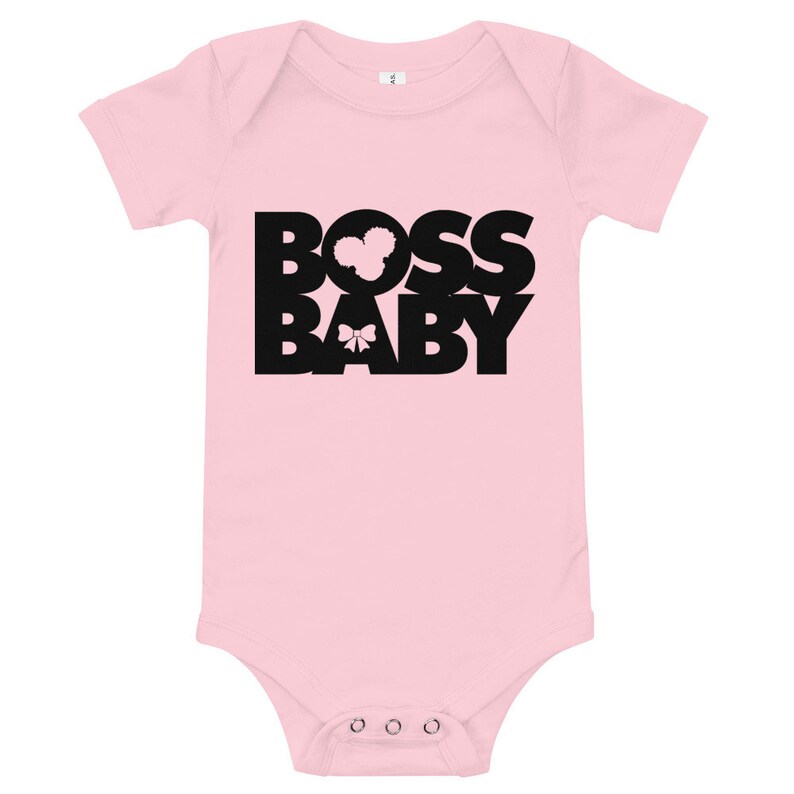 Boss Baby Onesie Black Girl