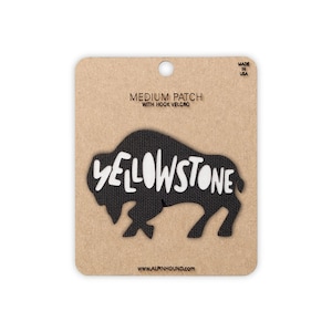 Medium Yellowstone Buffalo Tactical Patch