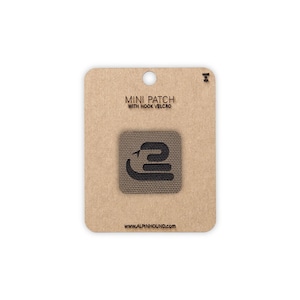 Écusson tactique Snake Mini Ranger et noir 1X1