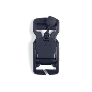 Fidlock Magnetic V-buckle 25mm Split Bar Black with Pull