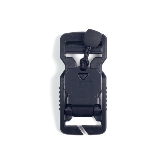 Fidlock V-Buckle Magnetic Connector – 25mm Black Pull Type – Tactical Fastener V-11401