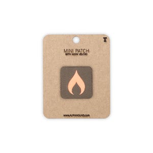 Flame Tactical Patch Mini Ranger and Reflective Orange