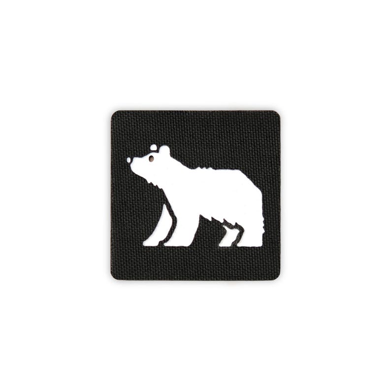 Polar Bear Tactical Patch 2X2 image 2