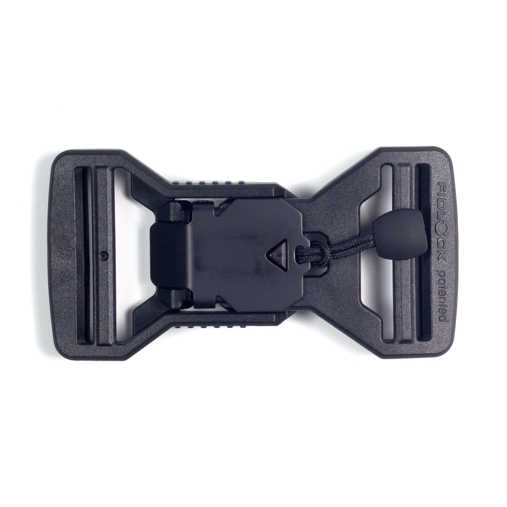 Fidlock® V-buckle 40mm LL Black With Pull 