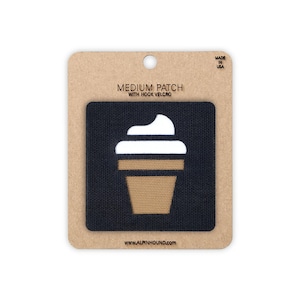 Ice Cream Cone Tactical Patch Medium 2X2