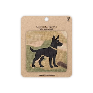 Belgian Malinois Tactical Patch 2x2 Medium