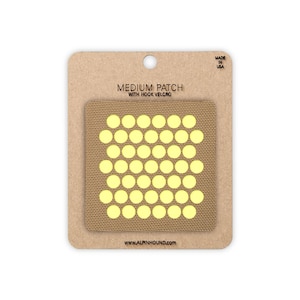 Circle Array Tactical Patch Medium Coyote and Reflective Yellow