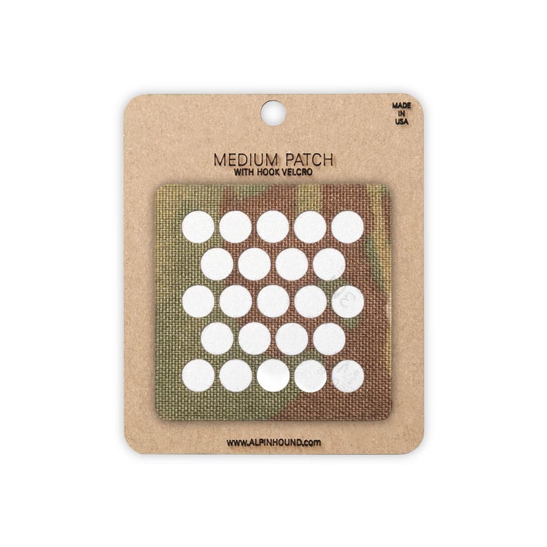 Circle Array 2 Tactical Patch Medium Multicam and Reflective Silver afbeelding 1