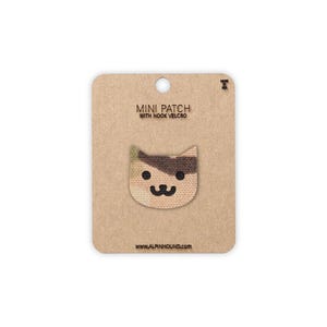 Mini Camo and Black Cat Head Tactical Patch