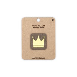 Parche táctico Crown Mini Ranger verde y amarillo reflectante