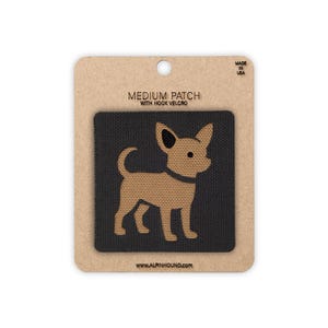 Chihuahua Tactical Patch – 2x2" Medium