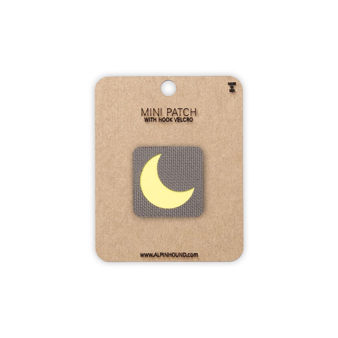 Moon Tactical Patch Mini Wolf Gray - Etsy