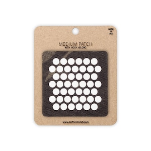 Circle Array Tactical Patch Medium Multicam Black and Reflective Silver