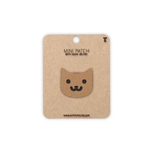 Cat Head Tactical Patch Mini Coyote and Black