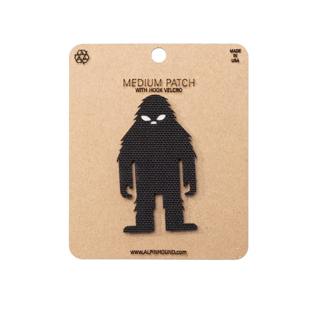 Skinwalker Tactical Patch Medium Black - Etsy