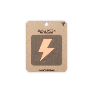 Lightning Bolt Tactical Patch Small Ranger and Reflective Orange