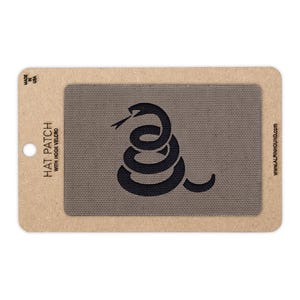 Gadsden Snake Tactical Hat Patch 2x3 inch