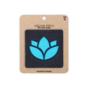 Lotus Flower Tactical Patch Medium 2X2