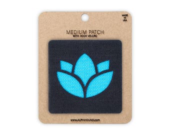 Lotus Flower Tactical Patch Medium 2X2