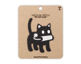 Bomb Cat Tactical Patch Medium