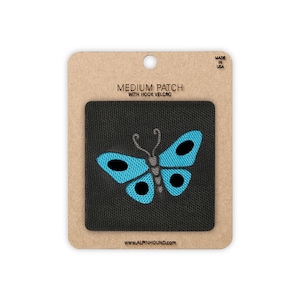 Corpse Bride Butterfly Tactical Patch Medium 2"